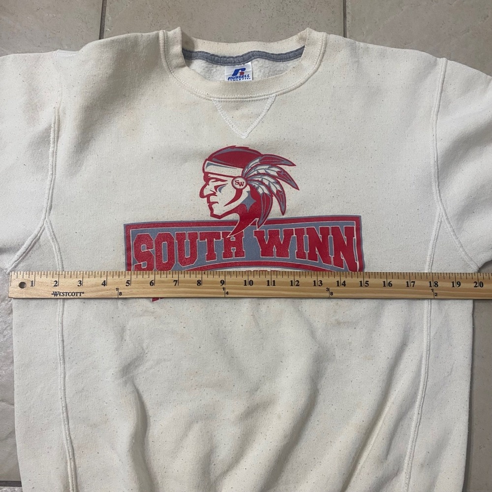 Russell Athletic South Winn Warrior Wrestling Sweatshirt Crewneck Small - Picture 6 of 8